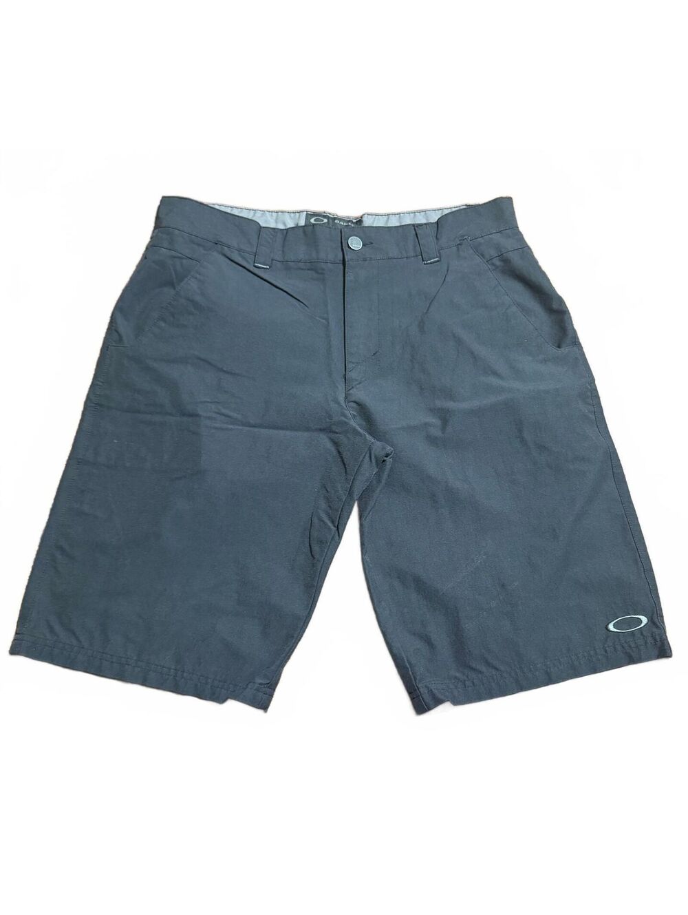 Oakley Take Short 2.5 Golf Shorts Mens 34 Black Hydrolix Stretch 11" Hiking
